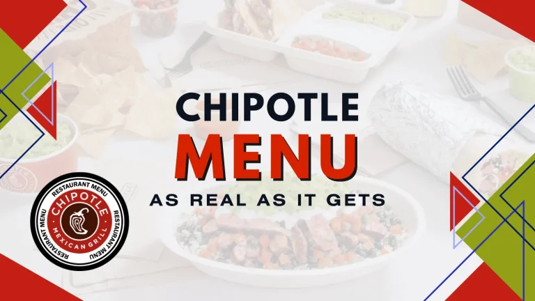 Chipotle Menu