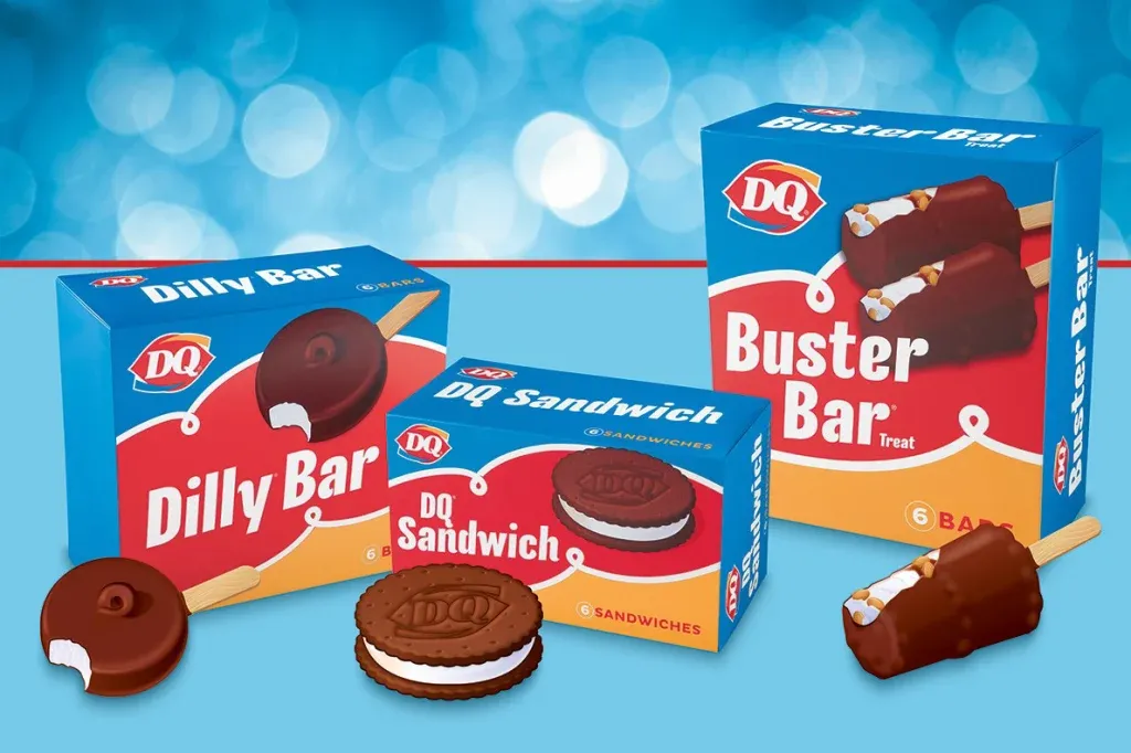 Dairy Queen DQ® Novelty Treats Menu