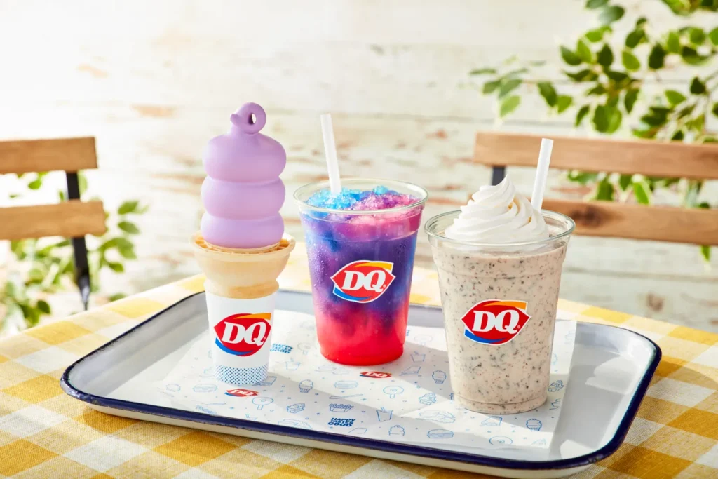 Dairy Queen Drinks Menu