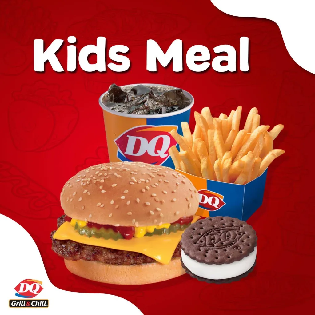 Dairy Queen Kids Meals Menu