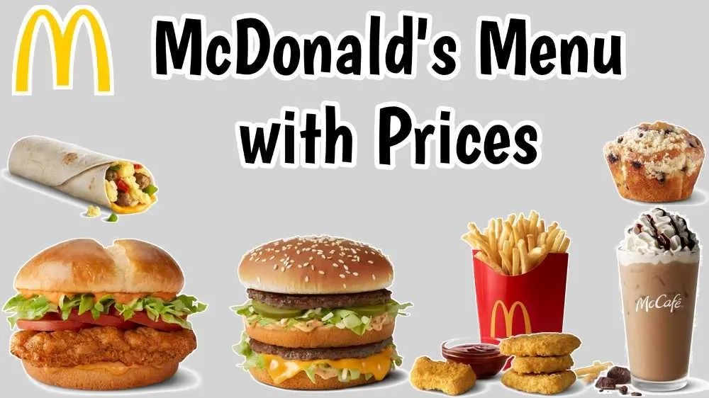 McDonald's Menu