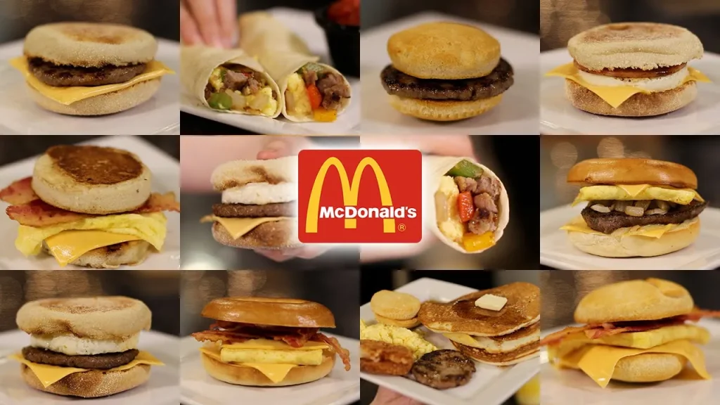 Popular Breakfast items
