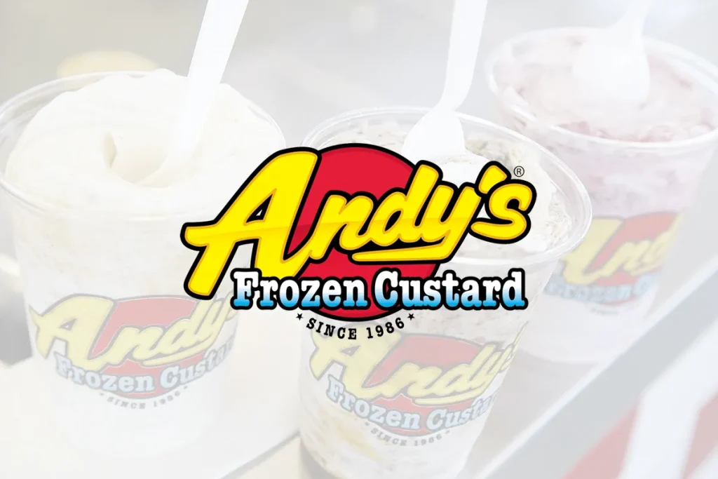 Andy's Frozen Custard Menu
