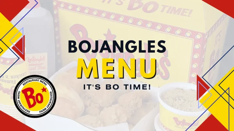 Bojangles Menu