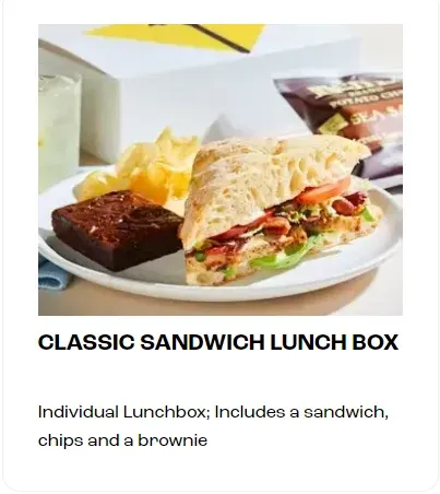 CPK Sandwiches Menu