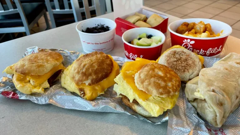 Chick Fil A Breakfast Menu