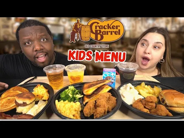 Cracker Barrel Kid’s Menu