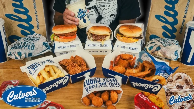 Culver's Menu