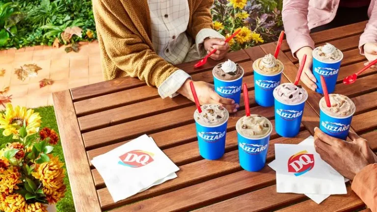 Dairy Queen Blizzard Menu