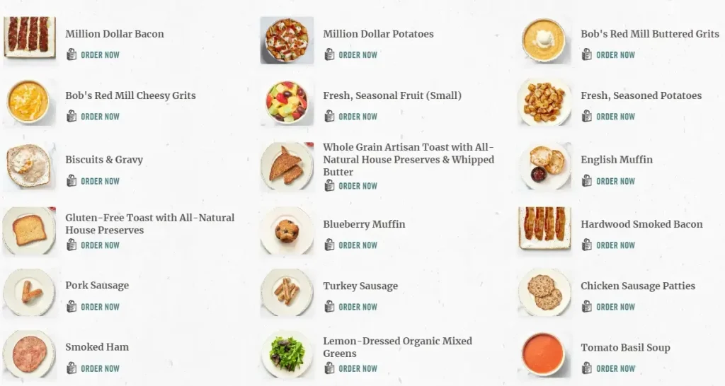 First Watch Sides Menu