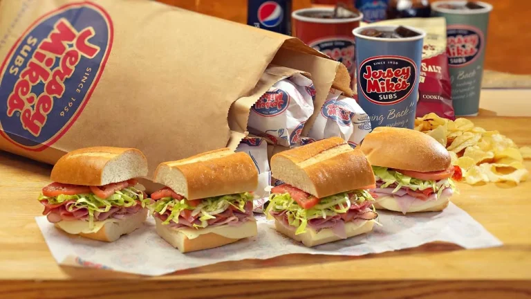 Jersey Mike's Subs Menu