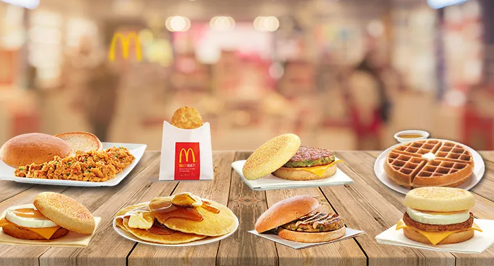 McDonald's Breakfast Menu