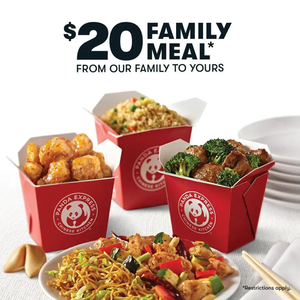Panda Express Family Meal Menu