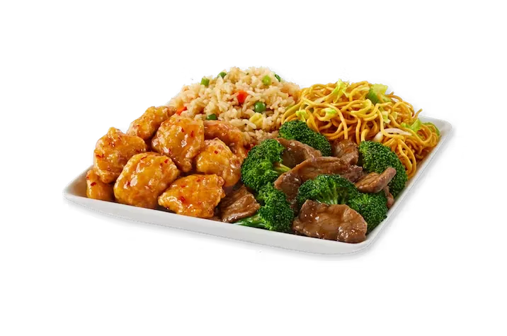 Panda Express Plate Menu