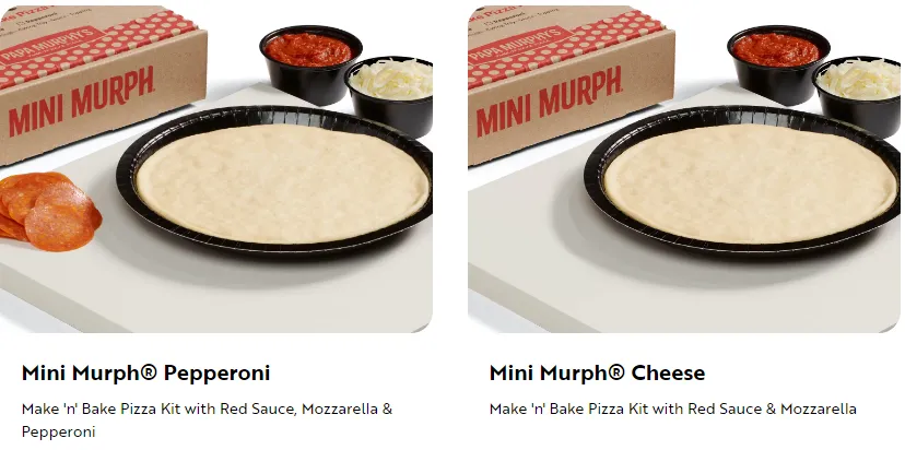 Papa Murphy's Sides and Desserts Menu