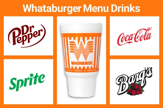 Whataburger Drinks Menu