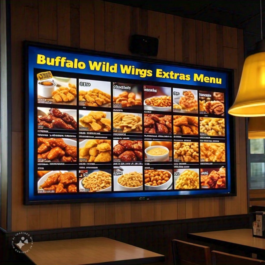 Buffalo Wild Wings Extras Menu