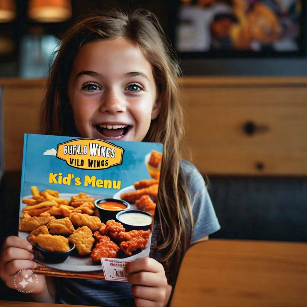 Buffalo Wild Wings Kid’s Menu Menu