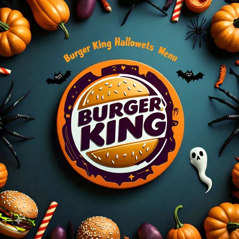 Burger King Halloween Buckets Menu