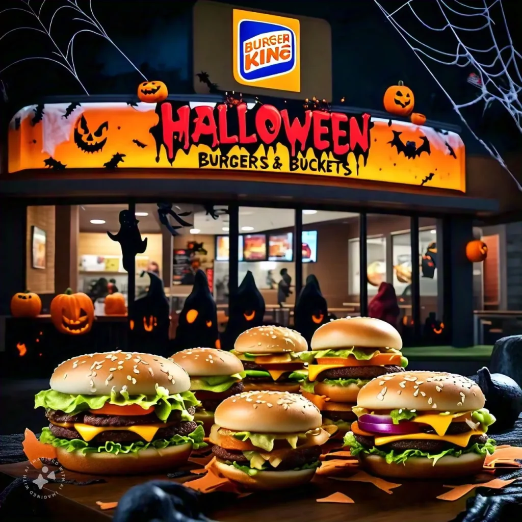 Burger King Halloween Burgers & Buckets