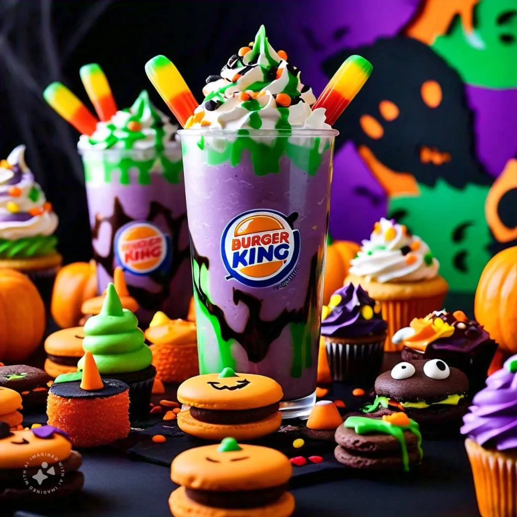 Burger King Halloween Shakes & Desserts