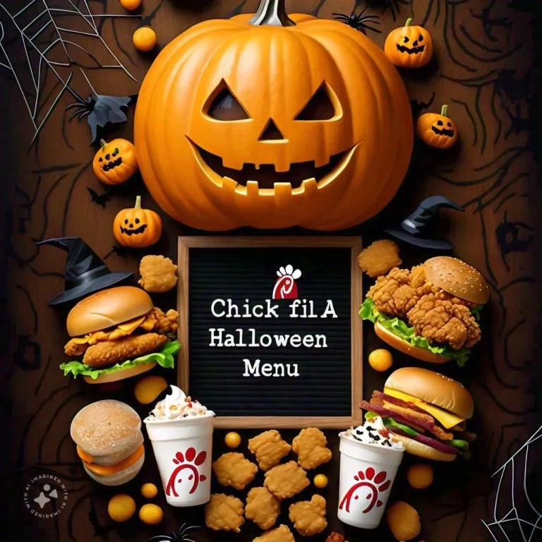 Chick Fil A Halloween Menu