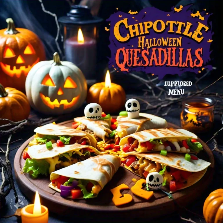 Chipotle Halloween Quesadillas Menu