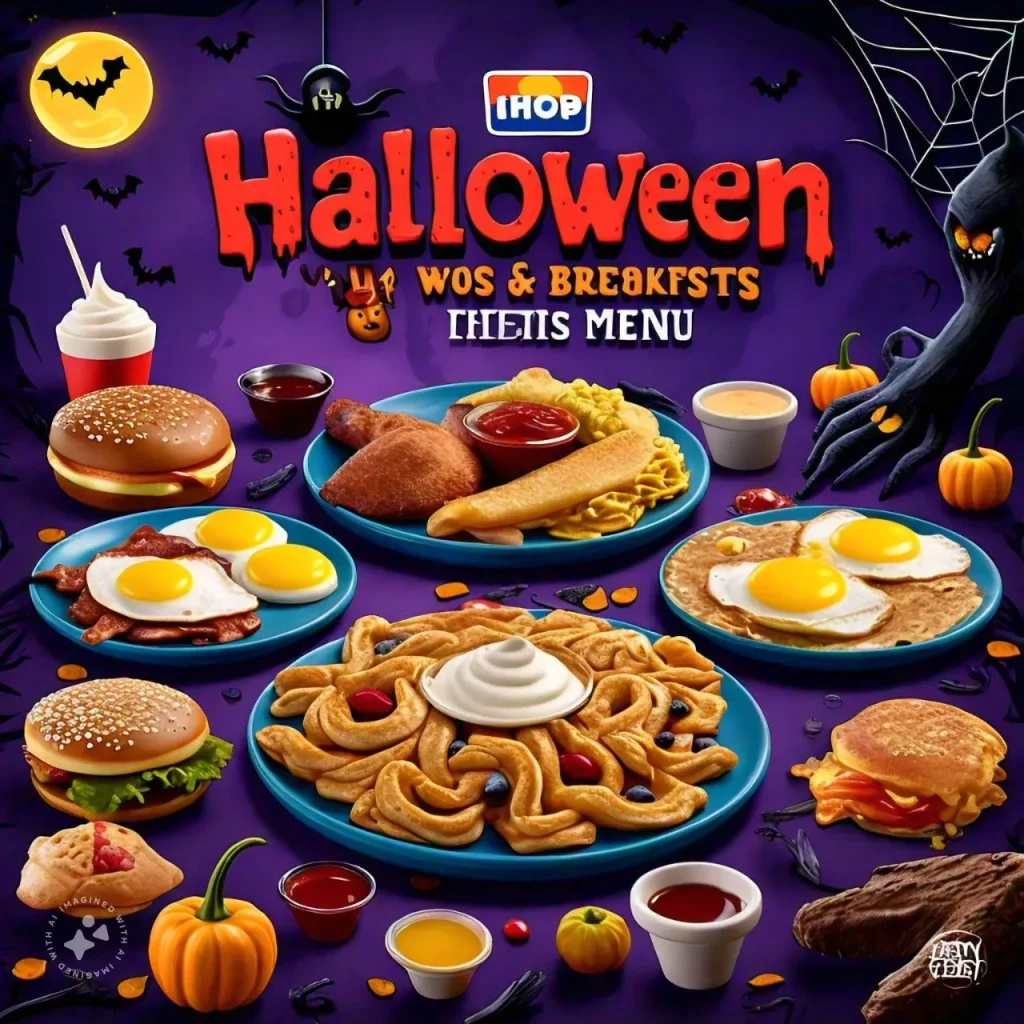 IHOP Halloween Combos & Breakfasts Menu