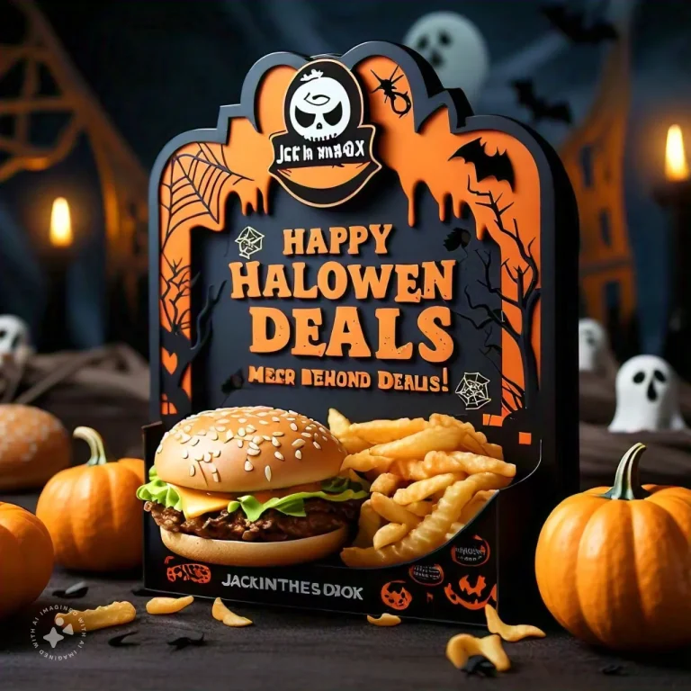 Jack In The Box Halloween Combo Deals Menu