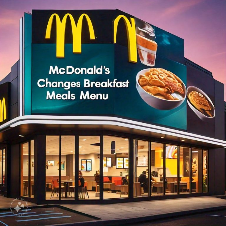McDonald's Changes Breakfast Meals Menu