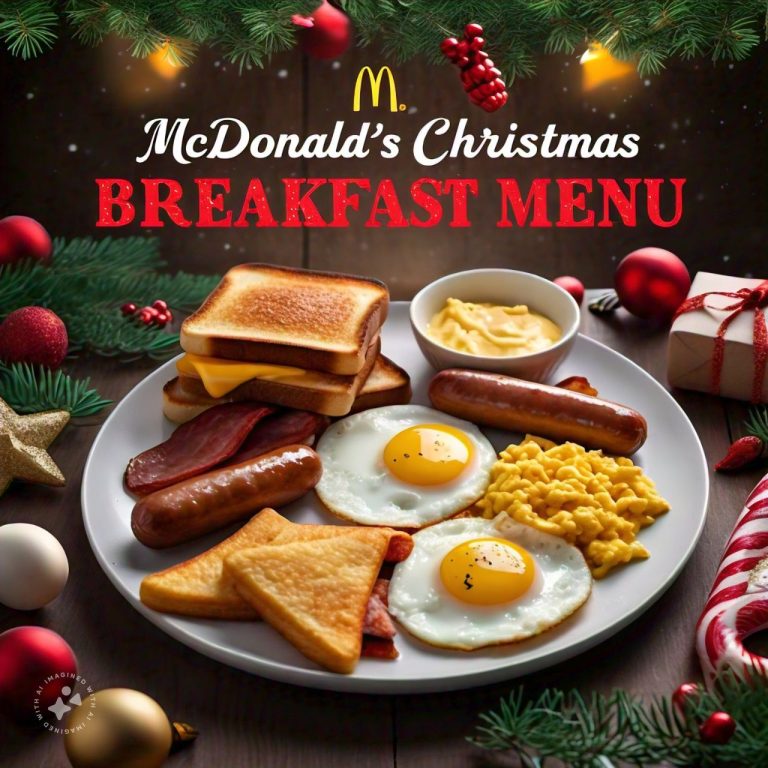 McDonald's Christmas Breakfast Menu