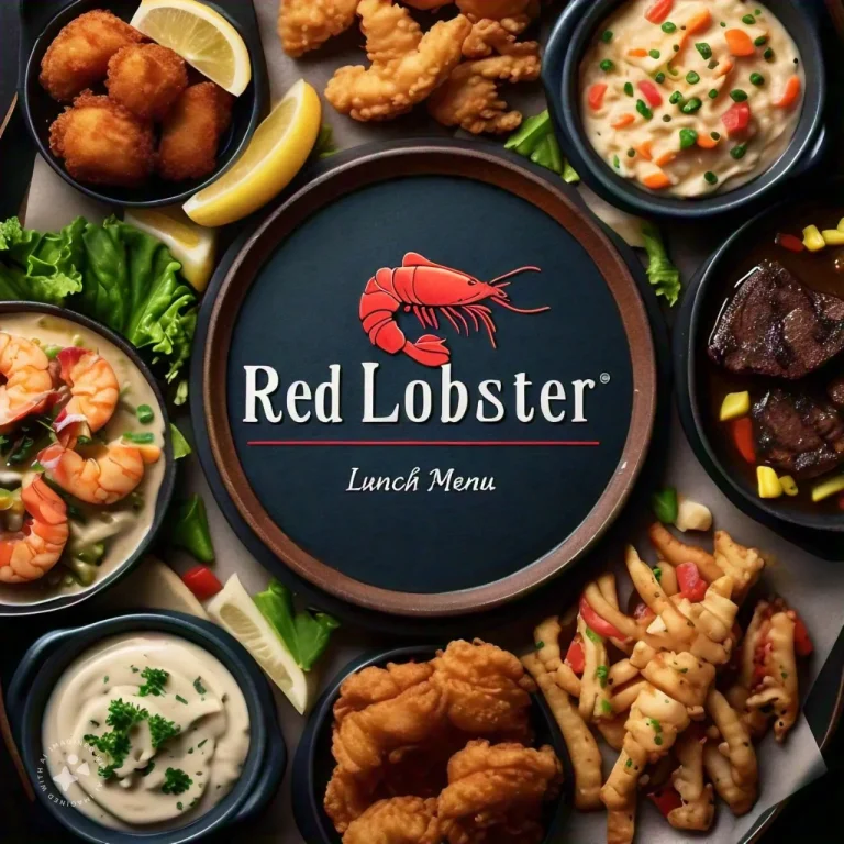Red Lobster Lunch Menu