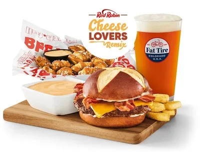 Red Robin Cheese Lovers Remix Menu