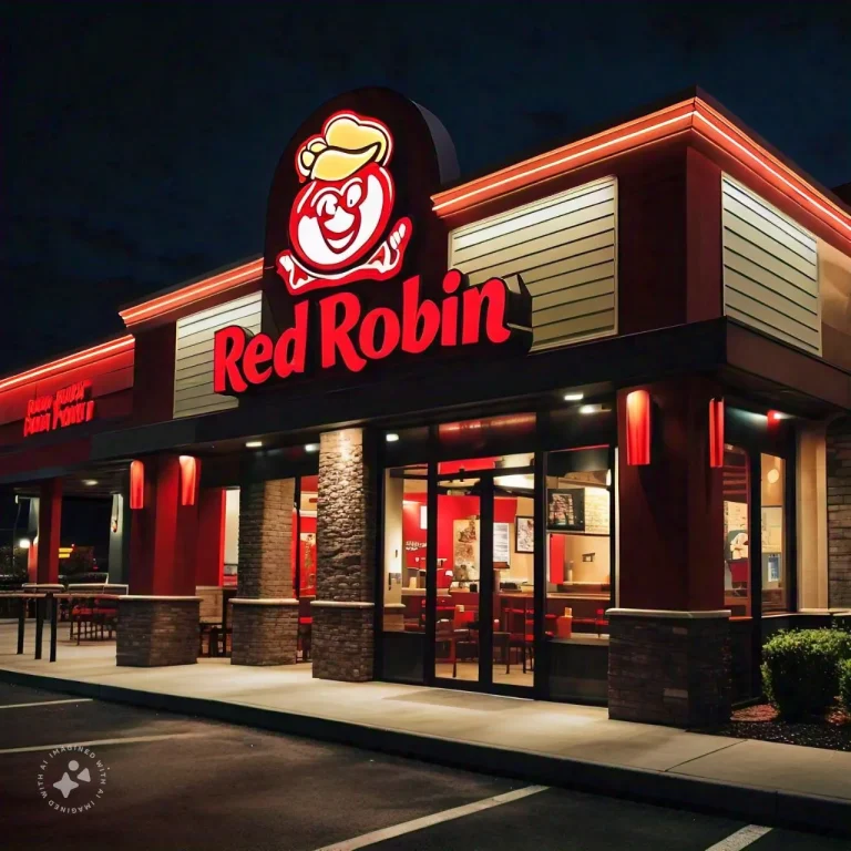 Red Robin Menu
