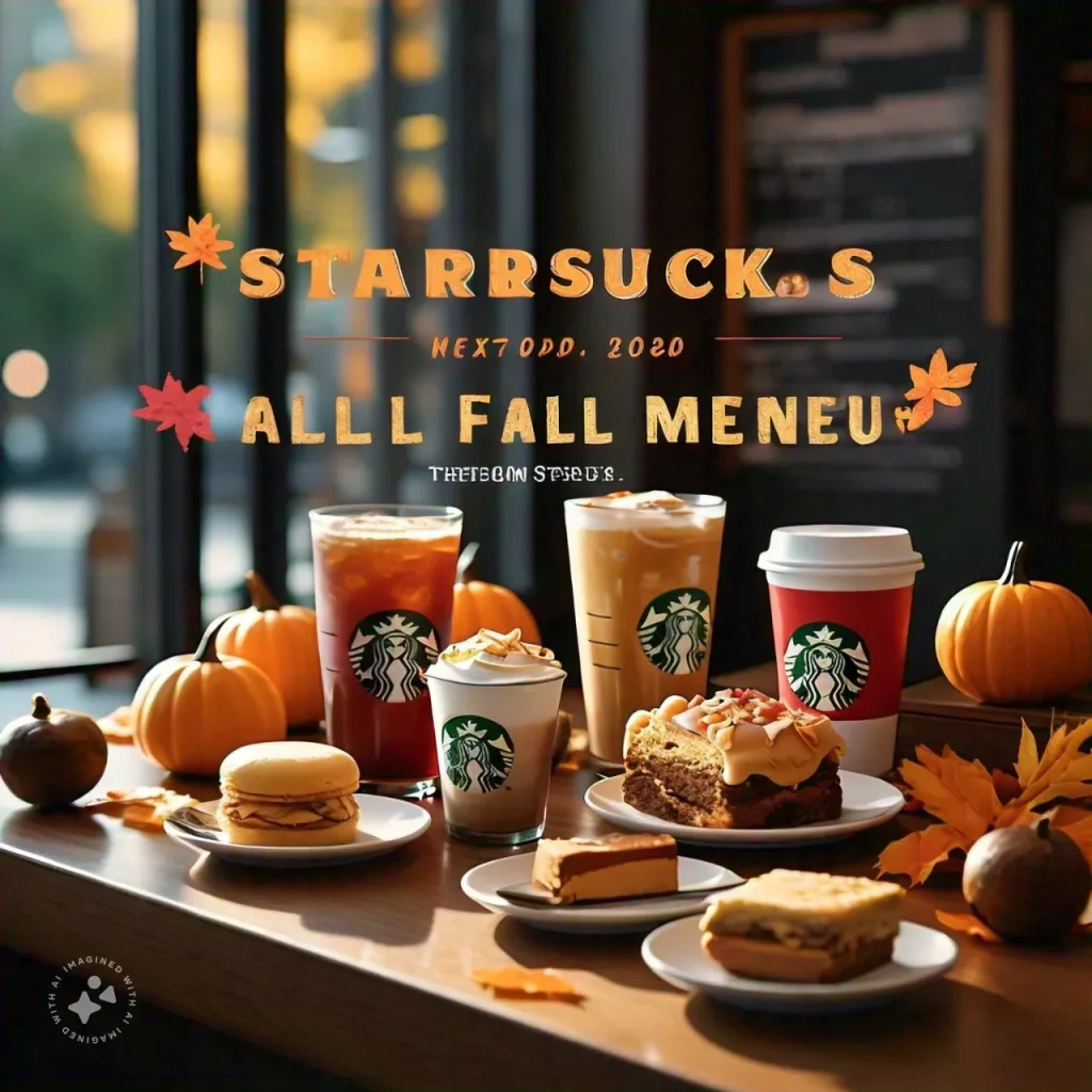 Starbucks Fall Menu